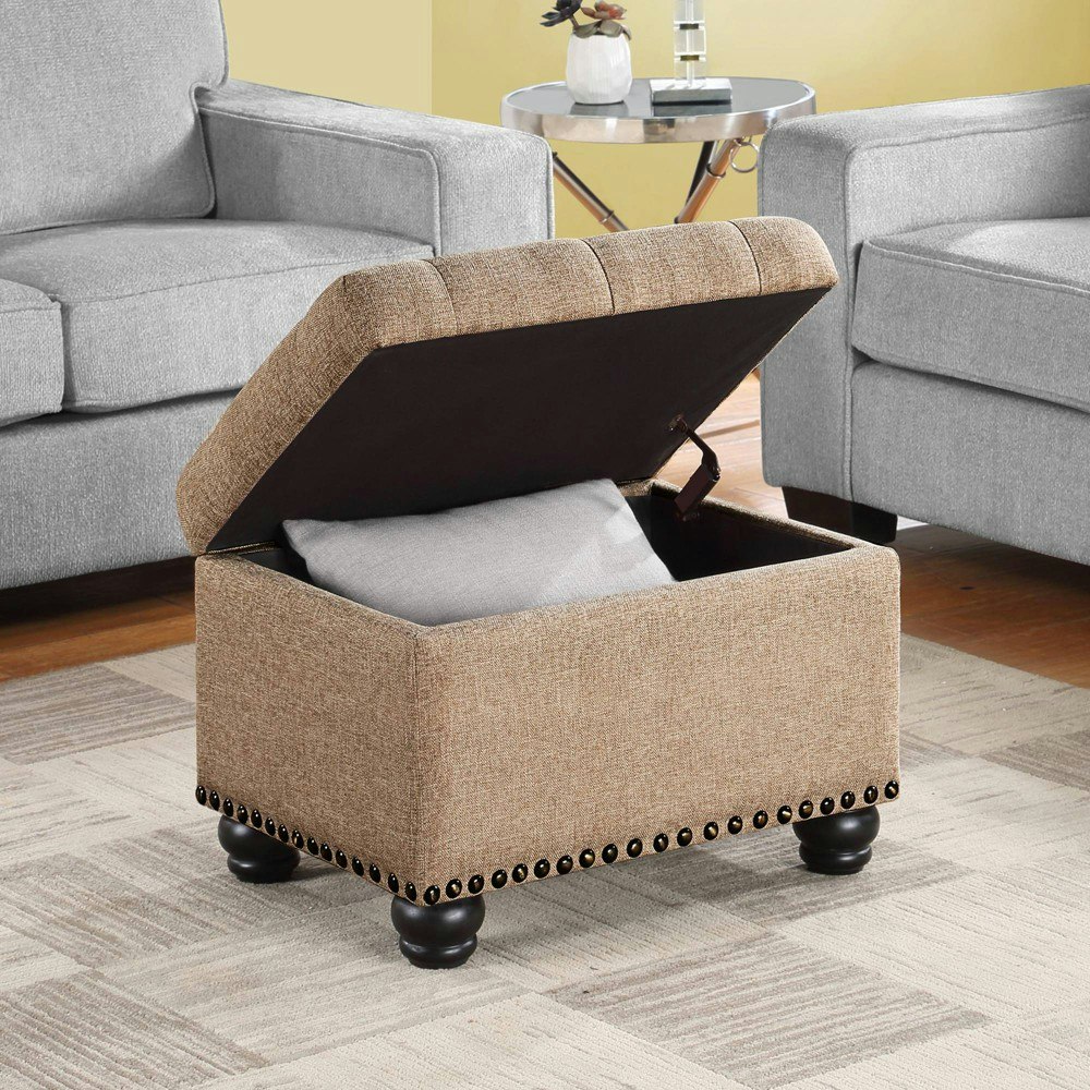 Designs4Comfort 5th Avenue Storage Ottoman: $117.99