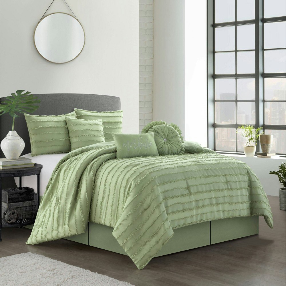 Nanshing Queen Merle 7-Piece Comforter Set: $110.99 Nanshing Queen Merle 7-Piece Comforter Set: $110.99