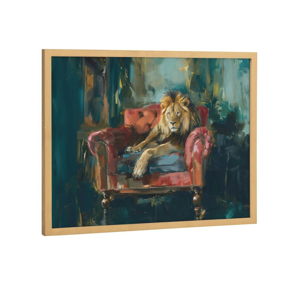 Kate & Laurel Lion Portrait Gallery Wall Art: $34.99 Kate & Laurel Lion Portrait Gallery Wall Art: $34.99