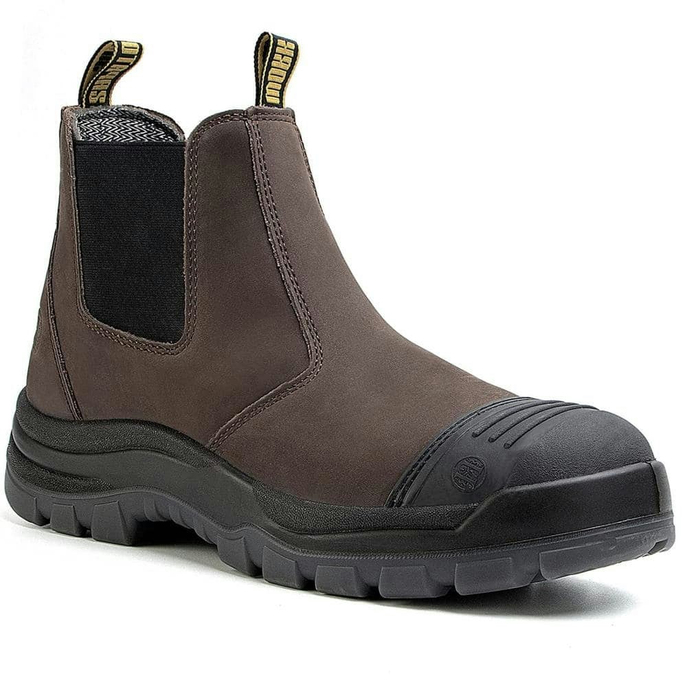 Men's 6-inch Nubuck Leather Composite Toe Chelsea Work Boots: $129.99