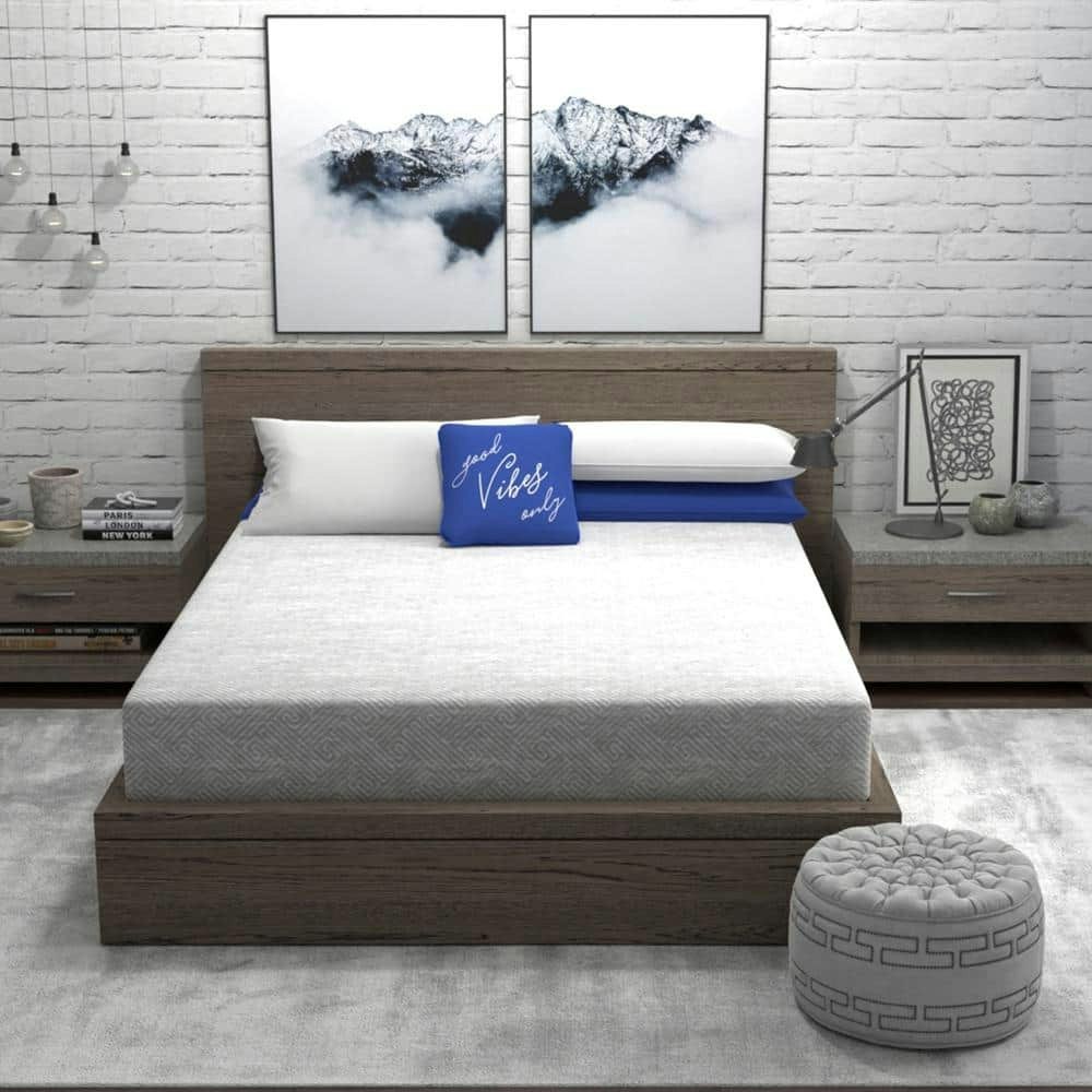 10-inch Gel Memory Foam Medium Firm Mattress: $317.84 10-inch Gel Memory Foam Medium Firm Mattress: $317.84