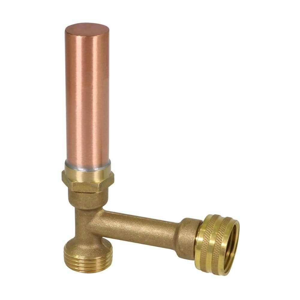 3/4-inch FHT x 3/4-inch MHT Copper Washing Machine Water Hammer Arrestor: $27.25