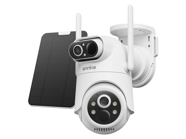 Annke 4MP Dual-Lens Wireless Solar Security Camera: $159.08 Annke 4MP Dual-Lens Wireless Solar Security Camera: $159.08