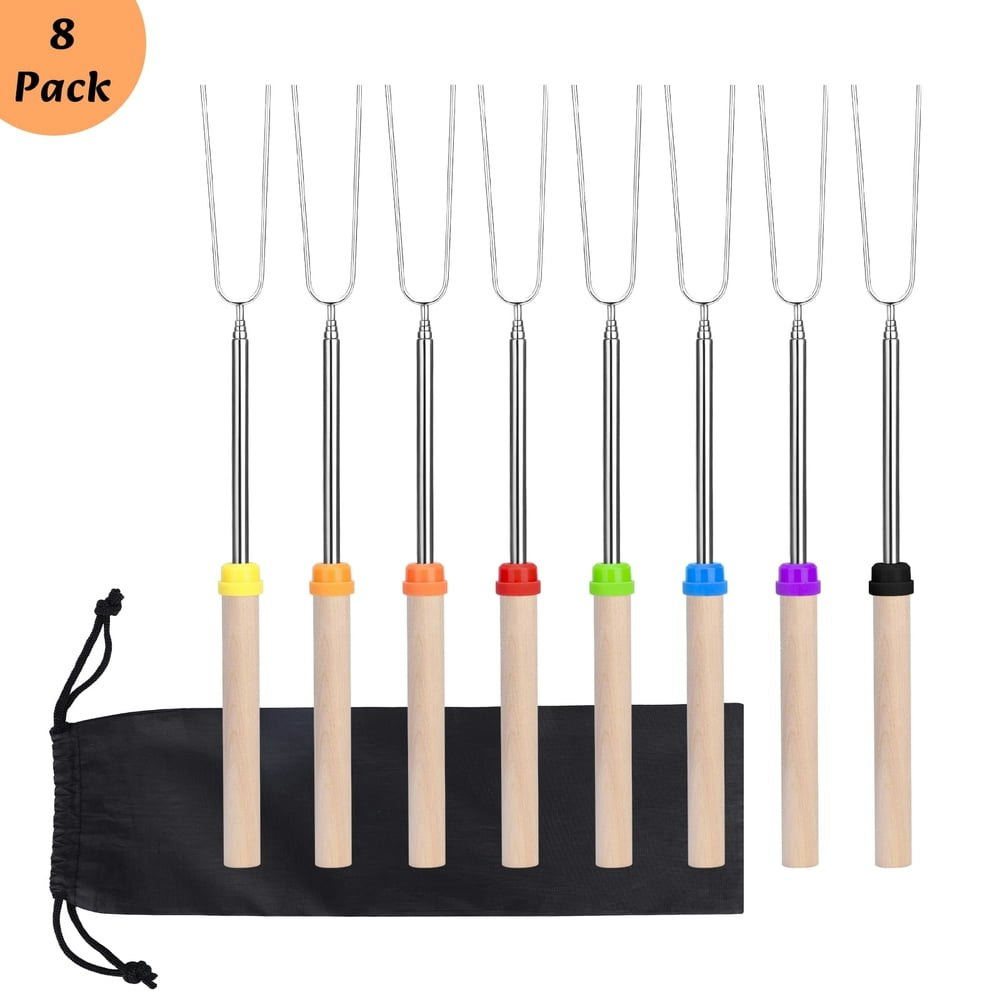 Lizevinc 32-Inch Extendable Marshmallow Roasting Sticks 8-Pack: $11.69 Lizevinc 32-Inch Extendable Marshmallow Roasting Sticks 8-Pack: $11.69