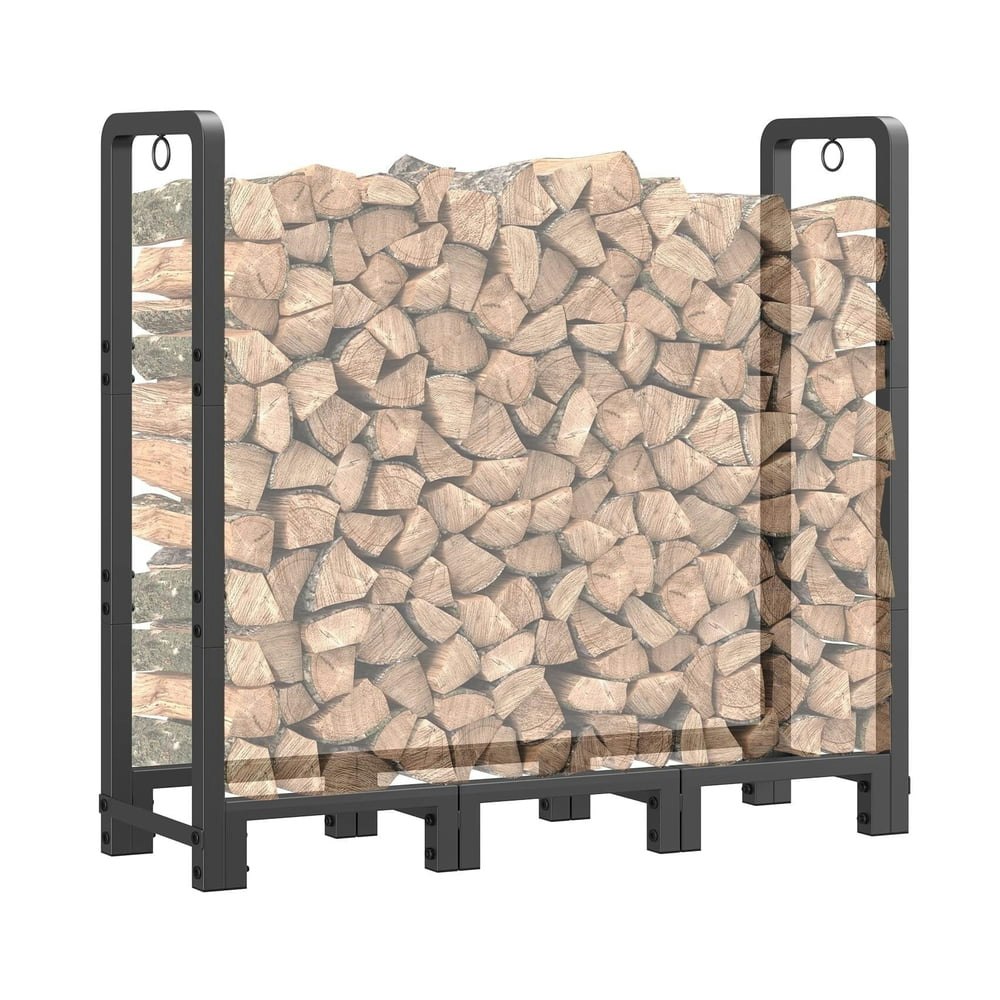 Mr Ironstone 4-Foot Adjustable Firewood Rack: $49.99 Mr Ironstone 4-Foot Adjustable Firewood Rack: $49.99