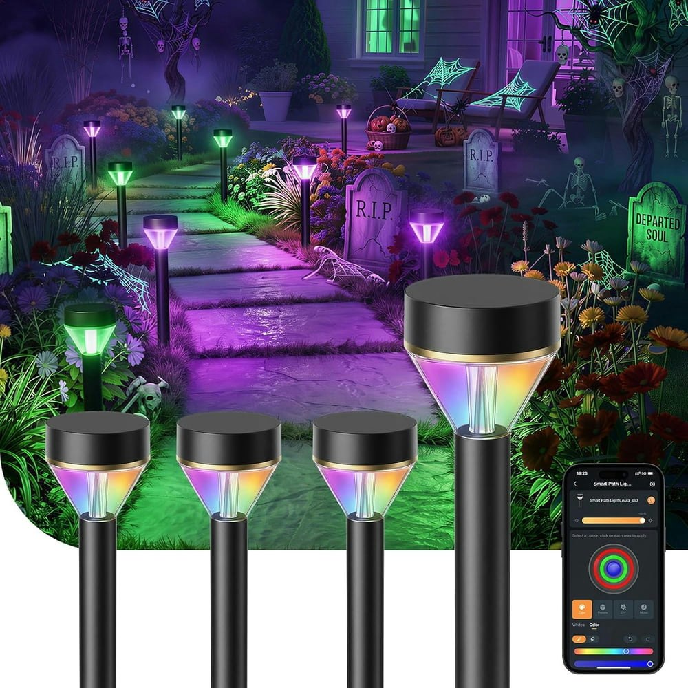 Linkind SP6LV 510LM Smart Low Voltage Landscape Path Lights 4-Pack: $149.99 Linkind SP6LV 510LM Smart Low Voltage Landscape Path Lights 4-Pack: $149.99