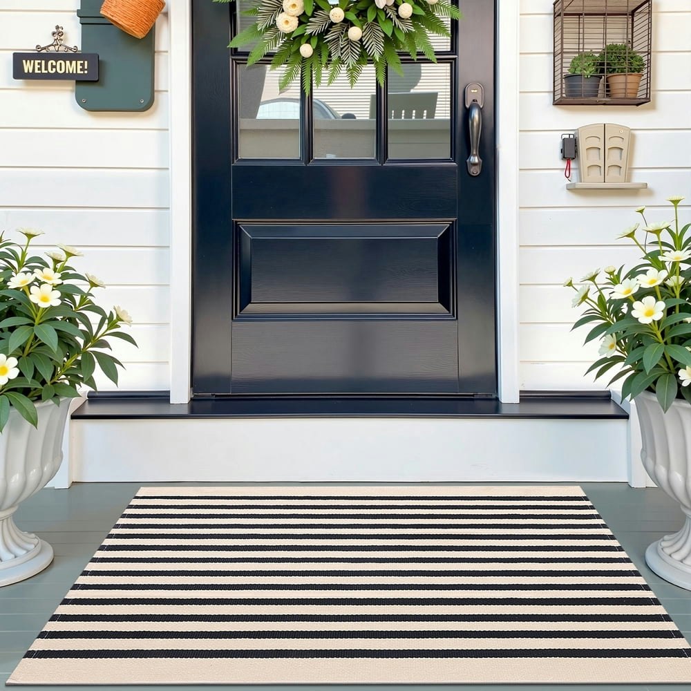 Buganda 2'4"x3'7" Striped Area Rug: $14.40 Buganda 2'4"x3'7" Striped Area Rug: $14.40