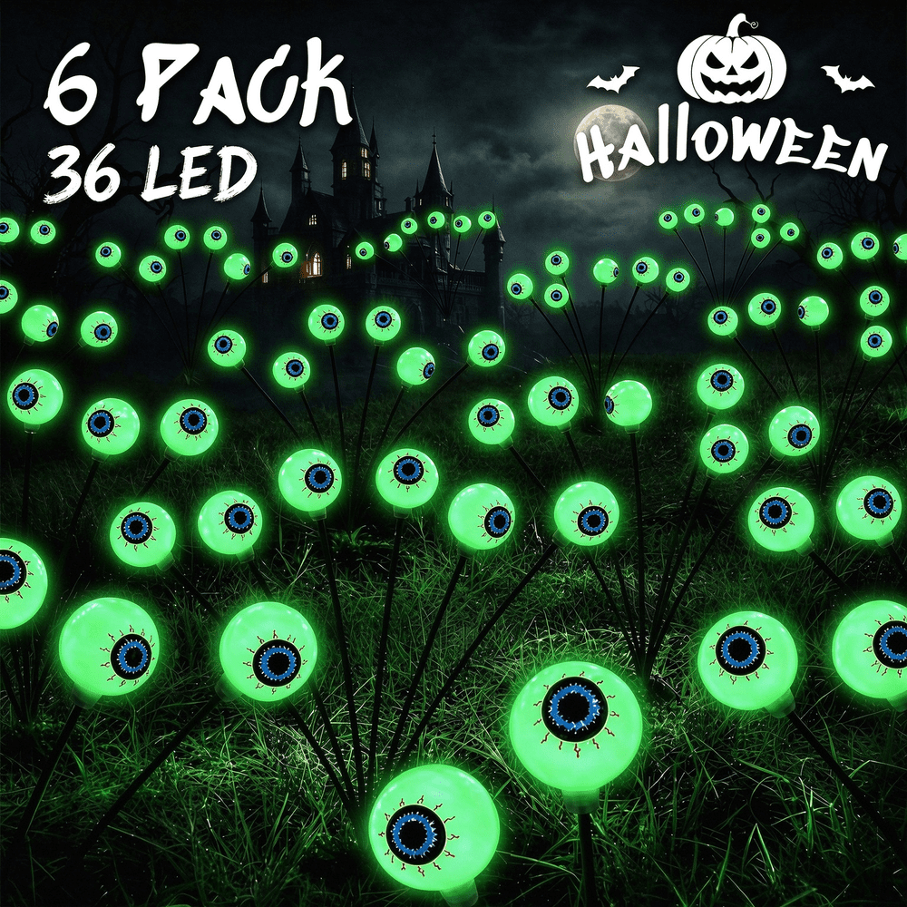 HiberyHom 36-LED Solar Scary Eyeball Pathway Lights 6-Pack: $20.79 HiberyHom 36-LED Solar Scary Eyeball Pathway Lights 6-Pack: $20.79