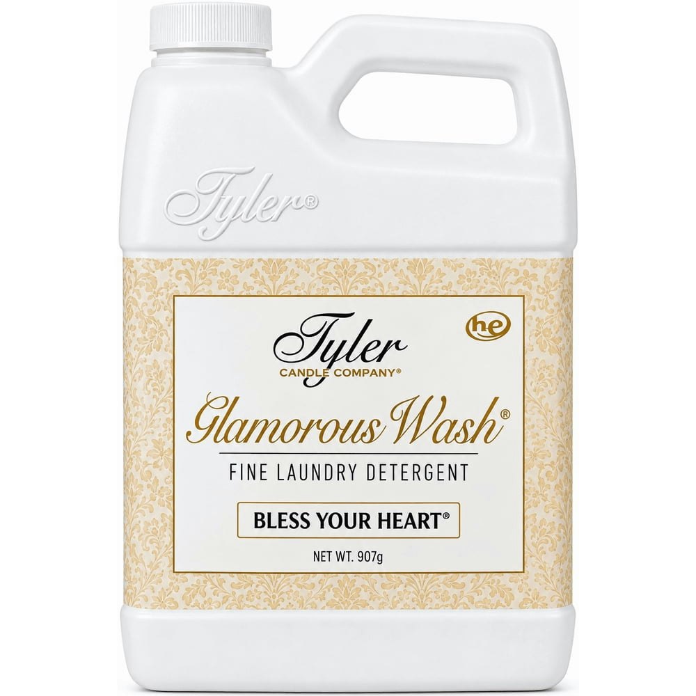 Tyler Candle Company Glamorous Wash Liquid Laundry Detergent 32-oz.: $28 Tyler Candle Company Glamorous Wash Liquid Laundry Detergent 32-oz.: $28