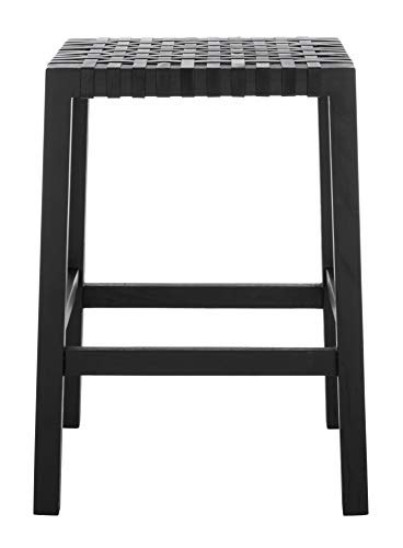 Safavieh Capri 27-inch Wood and Leather Counter Stool: $128.04 Safavieh Capri 27-inch Wood and Leather Counter Stool: $128.04