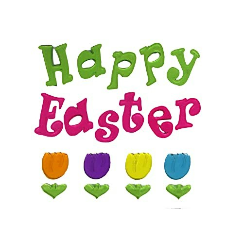 Chef Craft 8-inch Easter Window Gel Cling: $3.71 Chef Craft 8-inch Easter Window Gel Cling: $3.71