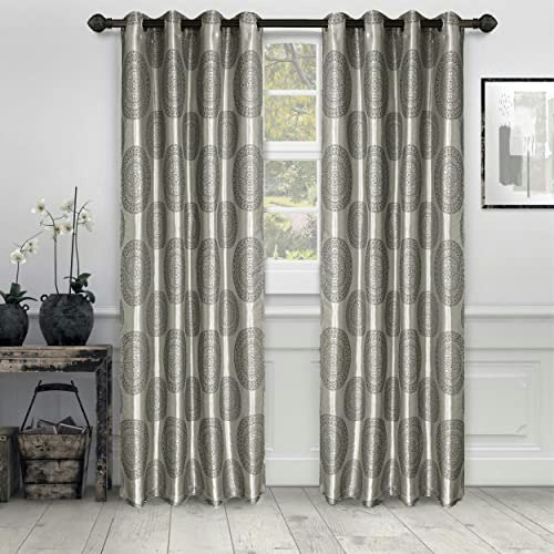 Cordon Jacquard Grommet Curtain Panels 52" x 84" 2-Pack: $34.99 Cordon Jacquard Grommet Curtain Panels 52" x 84" 2-Pack: $34.99