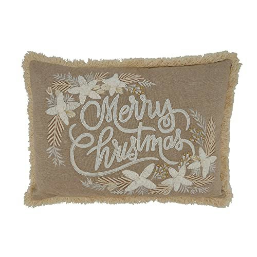 Saro Lifestyle Evangelina 14"x20" Merry Christmas Throw Pillow: $32.25 Saro Lifestyle Evangelina 14"x20" Merry Christmas Throw Pillow: $32.25