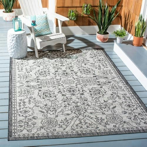 Safavieh Courtyard Collection 5'5" x 7'7" Washable Area Rug: $58.55 Safavieh Courtyard Collection 5'5" x 7'7" Washable Area Rug: $58.55
