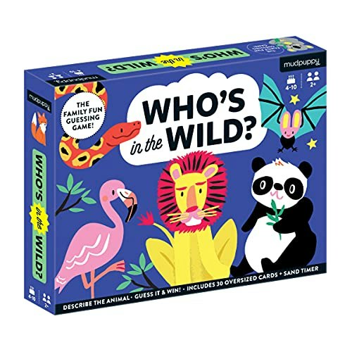 Mudpuppy Who’s in The Wild? Card Game: $9.11 Mudpuppy Who’s in The Wild? Card Game: $9.11