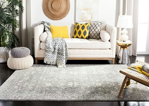 Safavieh Evoke Collection 5'1" x 7'6" Distressed Area Rug: $56.97 Safavieh Evoke Collection 5'1" x 7'6" Distressed Area Rug: $56.97