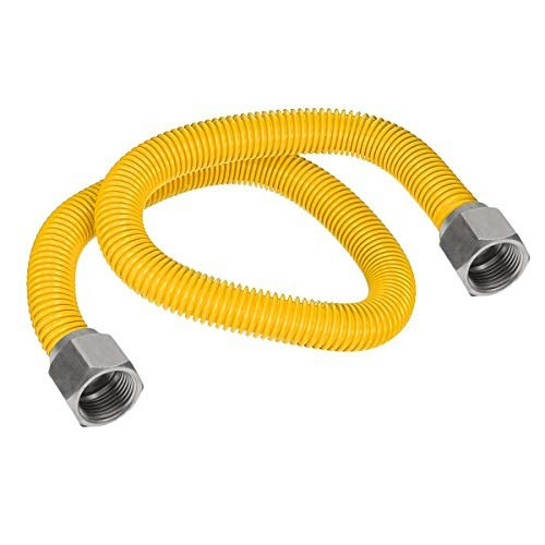 Flextron 46-inch Flexible Epoxy Coated Gas Line Connector: $10.24 Flextron 46-inch Flexible Epoxy Coated Gas Line Connector: $10.24