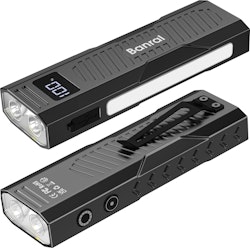 Banral Rechargeable Magnetic Flat Pocket EDC Flashlight 2-Pack for $40 + free shipping