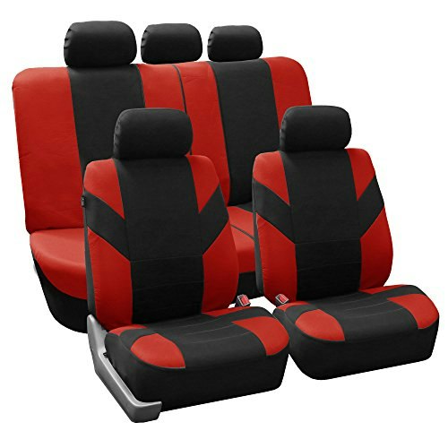 FH Group Road Master Universal Fit Full Set Seat Covers: $23.07