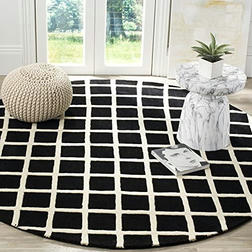 Safavieh Chatham Collection 7-Foot Round Handmade Wool Area Rug: $145.99 Safavieh Chatham Collection 7-Foot Round Handmade Wool Area Rug: $145.99