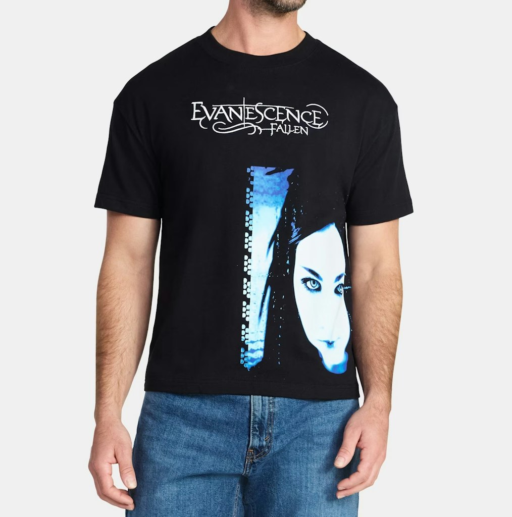 Evanescence Men's Boxy Fit Tee: $5.33