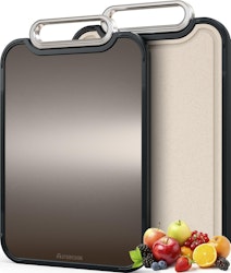 Astercook 2-in-1 Titanium & Wheat Straw Reversible Cutting Board for $25 + free shipping w/ Prime