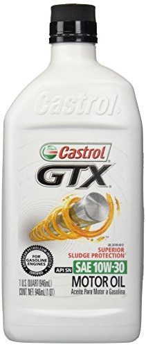 Castrol GTX 10W-30 Conventional Motor Oil 1-Quart: $8.38 Castrol GTX 10W-30 Conventional Motor Oil 1-Quart: $8.38