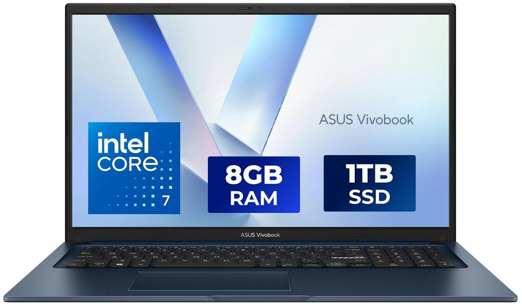 Asus Vivobook 17 Core 7 150U 17.3" Laptop: $800 Asus Vivobook 17 Core 7 150U 17.3" Laptop: $800