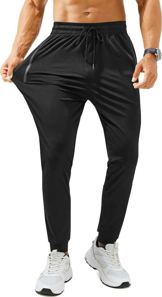 Fogfire Men's Lightweight Athletic Joggers w/ Zipper Pockets: $10 Fogfire Men's Lightweight Athletic Joggers w/ Zipper Pockets: $10