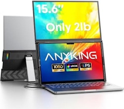 Anyking S15 Plus 15.6" 1080p IPS Portable Laptop Screen Extender for $110 + free shipping w/ Prime