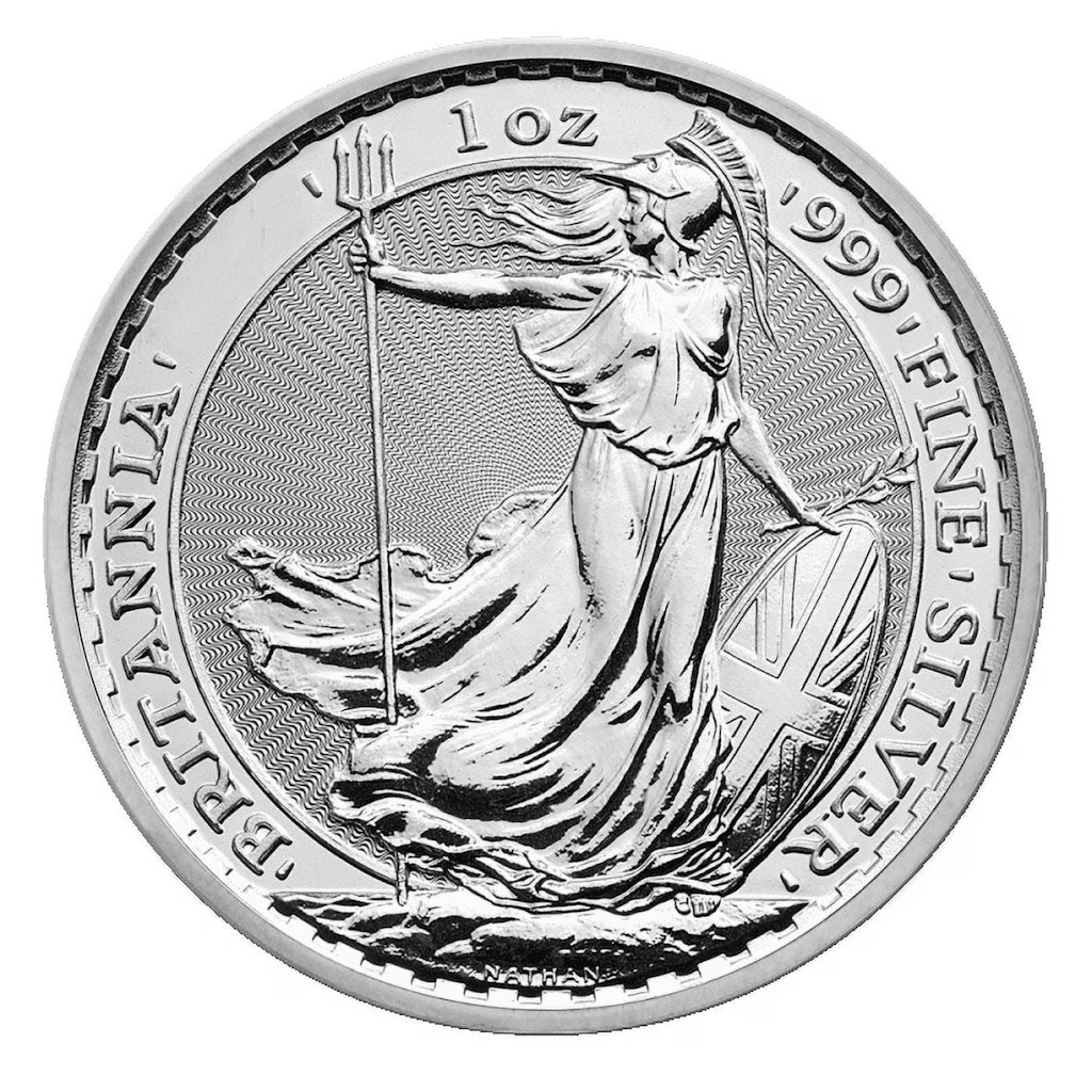 Royal Mint 1-oz. Silver Britannia Coin: $65