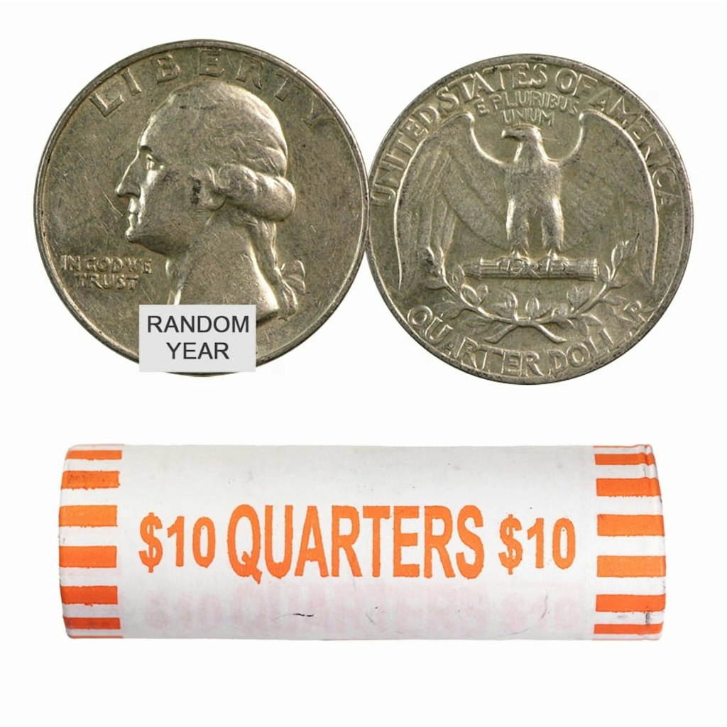 U.S. Mint 90% Silver US Coins $10 Face Value Roll: $393 U.S. Mint 90% Silver US Coins $10 Face Value Roll: $393