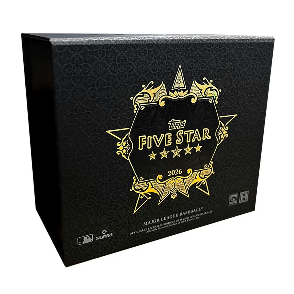 Topps 2026 Five Star Baseball Factory Sealed Hobby Box: $1,200 App-Only Topps 2026 Five Star Baseball Factory Sealed Hobby Box: $1,200 App-Only