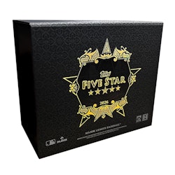 Topps 2026 Five Star Baseball Factory Sealed Hobby Box for $1,200 App-Only + free shipping
