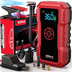 Kruplh 9,000A 150-PSI Jump Starter and Air Compressor for $52 + free shipping