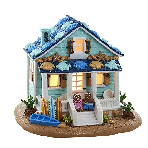 Kurt S. Adler 8-Inch Gingerbread Beach House: $74.57