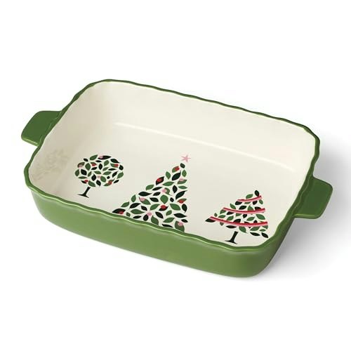 Kate Spade New York Evergreen Scallop Christmas Baking Dish: $70 Kate Spade New York Evergreen Scallop Christmas Baking Dish: $70