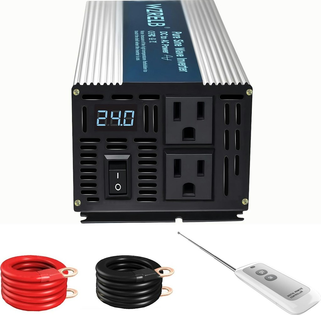 800W Pure Sine Wave Inverter: $40