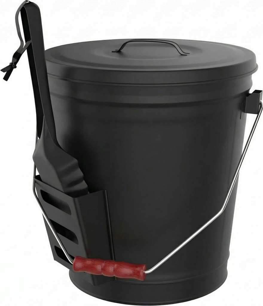 Pure Garden Metal Ash Bucket: $23