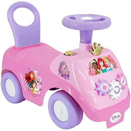 Disney Kiddieland Princess Lights & Sounds Toddler Ride-On Push Car: $34.92