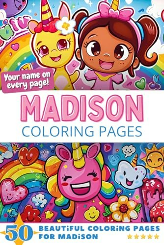 Madison Coloring Book 6x9-Inch 50-Page: $6.99 Madison Coloring Book 6x9-Inch 50-Page: $6.99