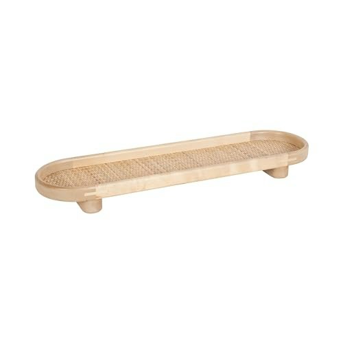 Kate and Laurel Planche 27\" x 8\" Decorative Woven Tray: $47.99 Kate and Laurel Planche 27\" x 8\" Decorative Woven Tray: $47.99