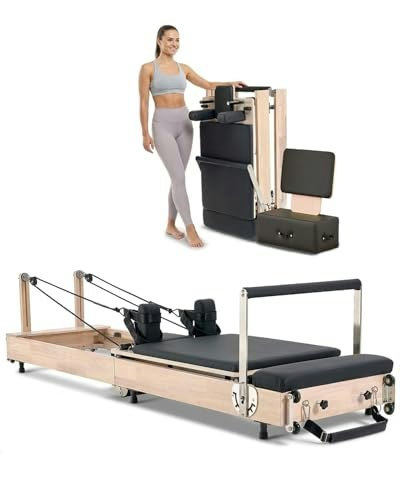 Vevor Foldable Pilates Reformer Machine: $638.91