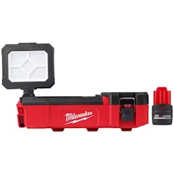 Milwaukee M12 12V Cordless Packout Flood Light Kit for $129 + free shipping