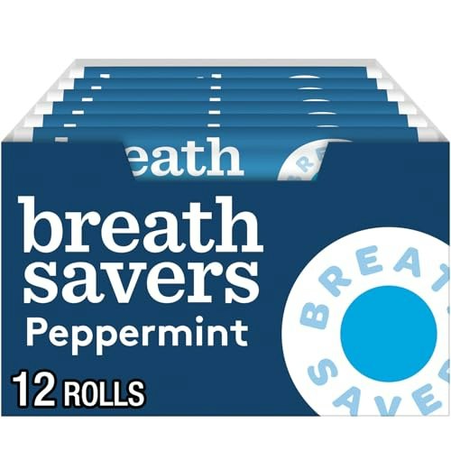 Breath Savers Sugar-Free Peppermint Mints 12-Pack: $12.70 Breath Savers Sugar-Free Peppermint Mints 12-Pack: $12.70