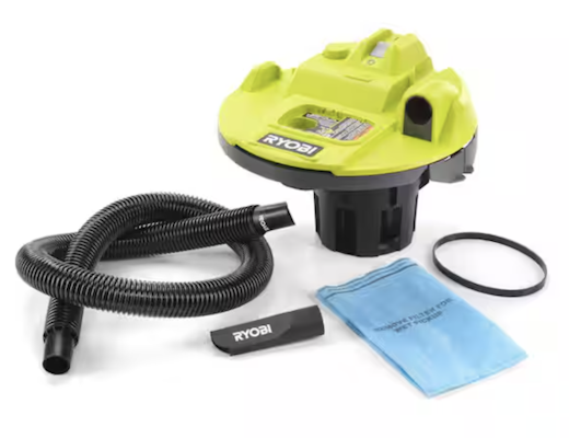 Ryobi One+ 18V Cordless 5-Gal. Wet/Dry Vacuum (Tool Only) for $40 + free shipping