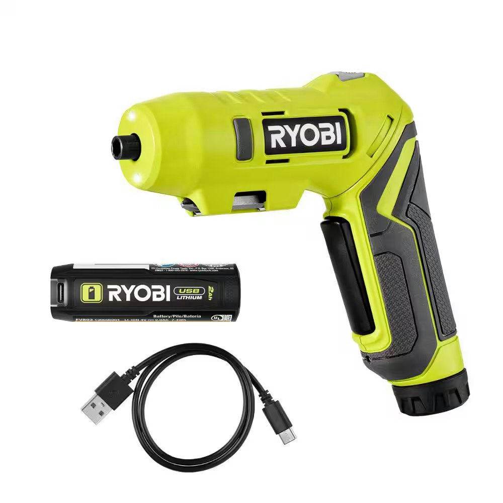 Ryobi USB Lithium Screwdriver Kit: $30