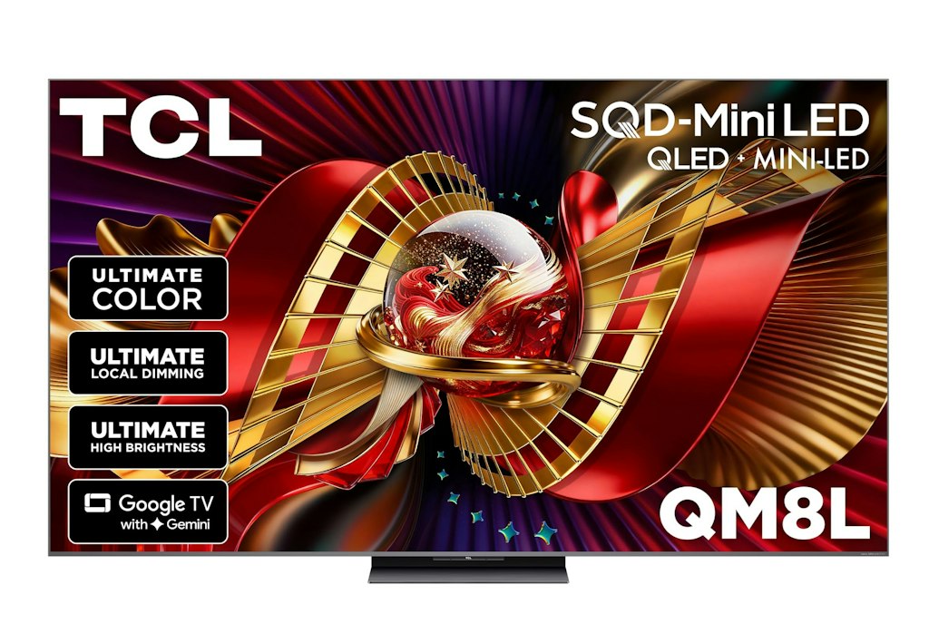 TCL QM8L Series 75QM8L 75" 4K Smart Google TV: $1,544