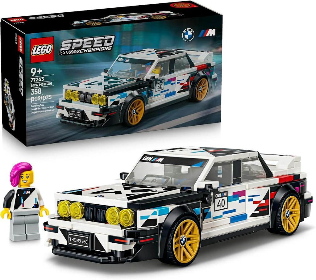LEGO Speed Champions BMW M3 (E30): $24 LEGO Speed Champions BMW M3 (E30): $24