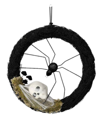 Hyde and EEK! Boutique Halloween Wreath for $13 + free shipping w/ $35
